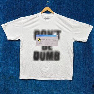 ASAP Rocky Dont Be Dumb Error404 Album Never Droppin Tee 2XL